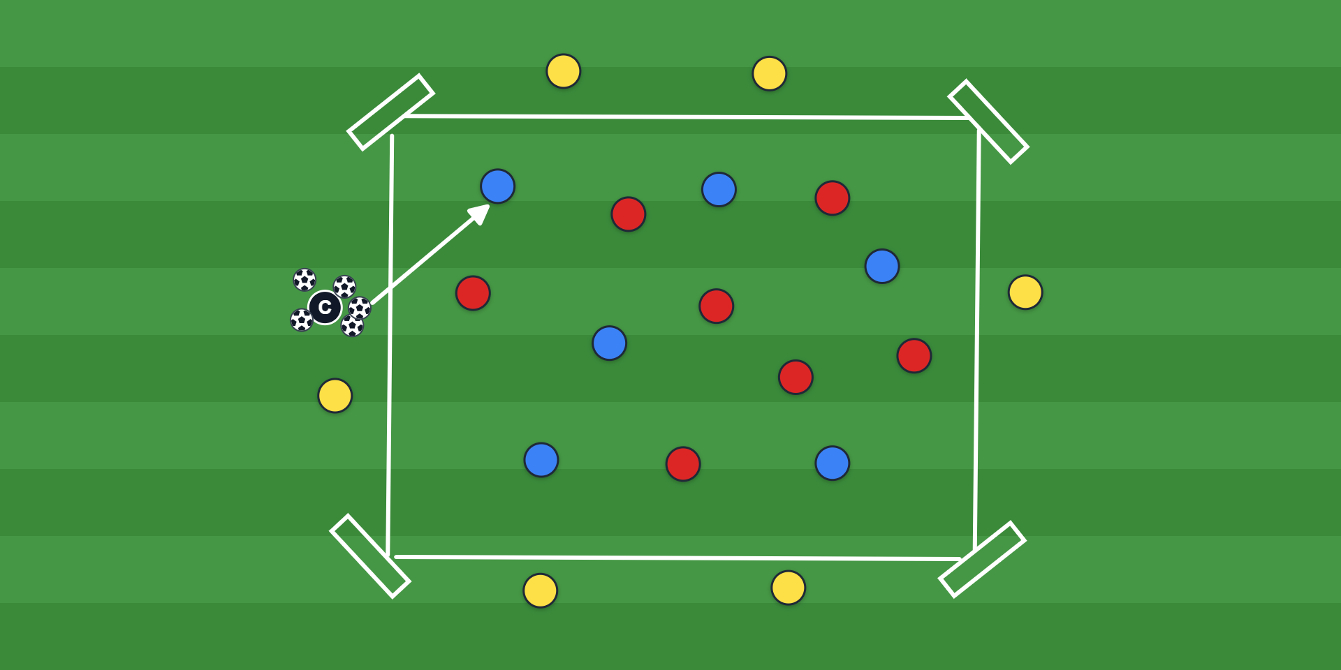 Transition Reaction court diagram